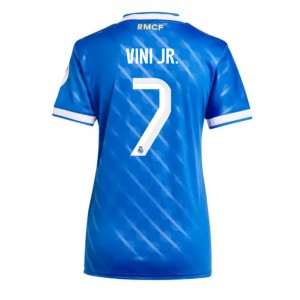 Fotbalové Dres Real Madrid Vinicius Junior #7 Dámské Třetí Oblečení 2025-26 Krátký Rukáv